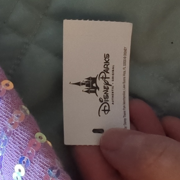 *NWT* Pink Sequin Disneyland Resort Spirit Jersey - Picture 7 of 9